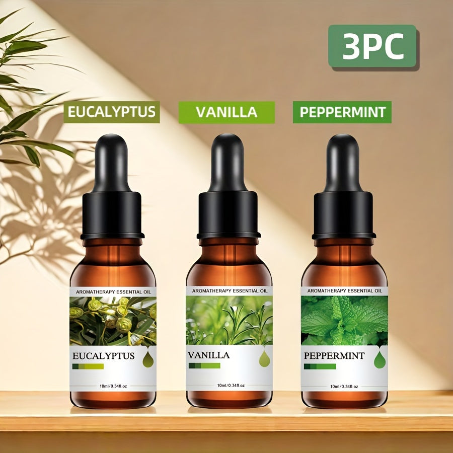 3-Pack Essential Oil Diffuser Set