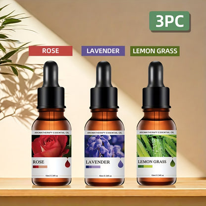 3-Pack Essential Oil Diffuser Set
