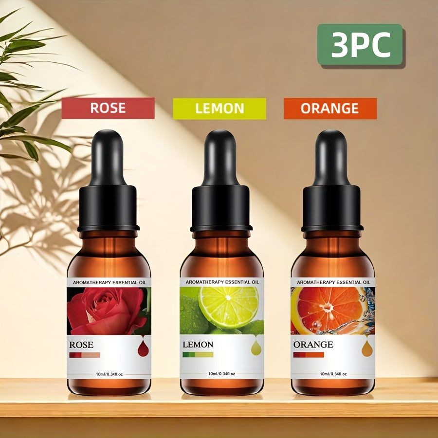 3-Pack Essential Oil Diffuser Set