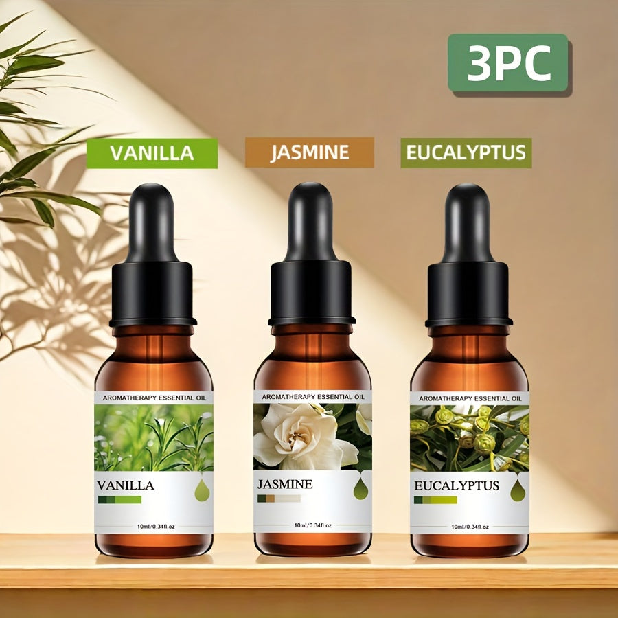 3-Pack Essential Oil Diffuser Set